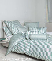 Mako-Satin Bettwäsche modernclassic 3912 salbeigrün