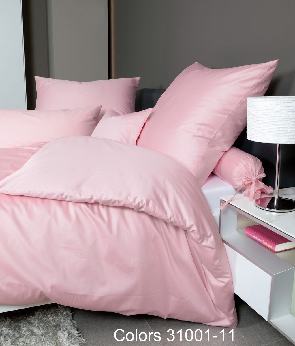 Mako-Satin Bettwäsche Colors 31001 rosa kaufen | Offizieller Janine-Shop
