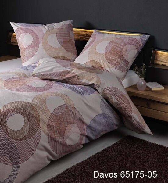 Janine Feinbiber Bettwäsche DAVOS 65175 beere