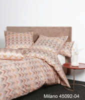 Mako-Satin Bettwäsche MILANO 45092 koralle peach