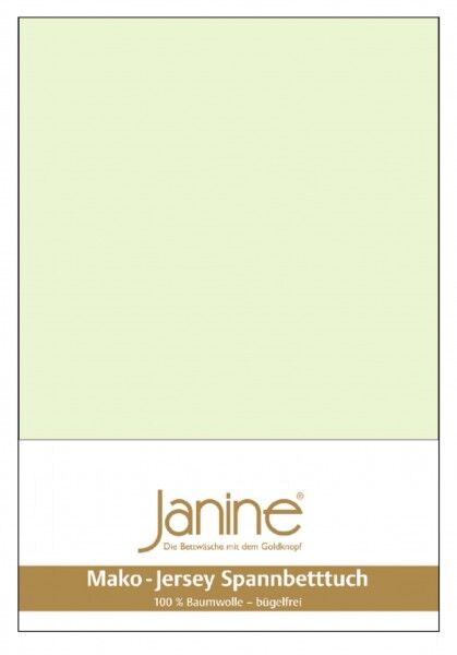 Janine Janine Spannbetttuch Mako-Feinjersey 5007 zartmauve (31) Größe:  150 günstig online kaufen